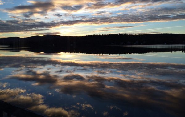 Ciel sur lac (Nancy Hart)